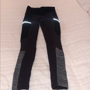 Athleta fleece lined leggings